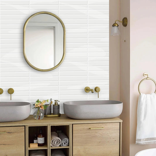 3D DIY Peel & Stick Wall Tiles – 10 Sheets