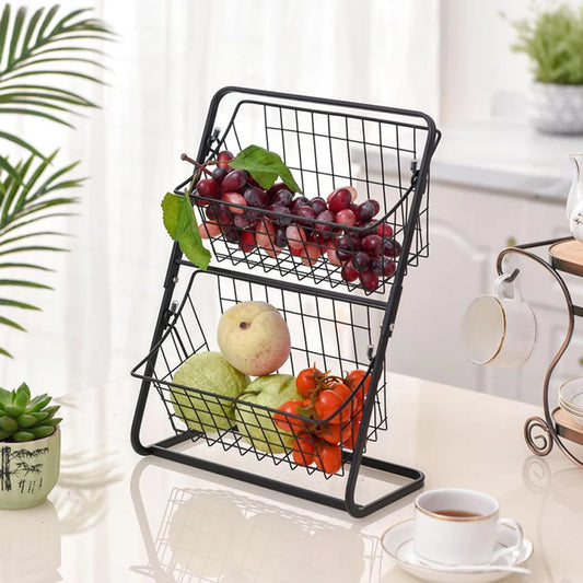 2-Tier Spice Rack Organizer