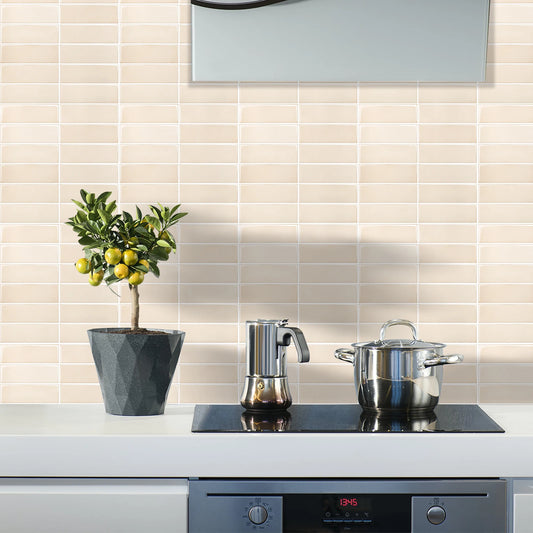 4pcs 3D Self-Adhesive Waterproof Wall Tiles